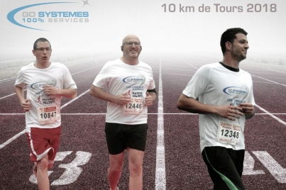 GO SYSTEMES S'ENGAGE AVEC VOUS SUR LES 10KM DE TOURS