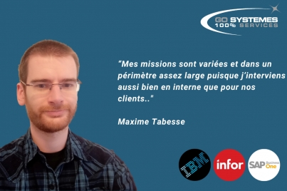 Maxime TABESSE, Développeur & Responsable Infrastructure Système et Réseaux