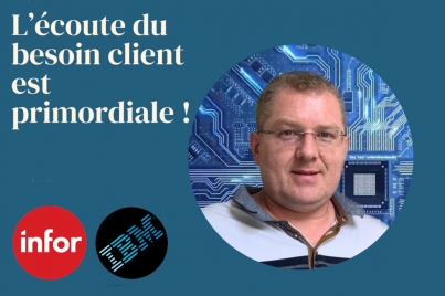 Samuel PIERRE de la BRIÈRE – Responsable supports et MCO IBMi - INFOR XA