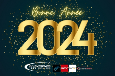 GO SYSTEMES vous souhaite ses Meilleurs Voeux pour 2024 ! 